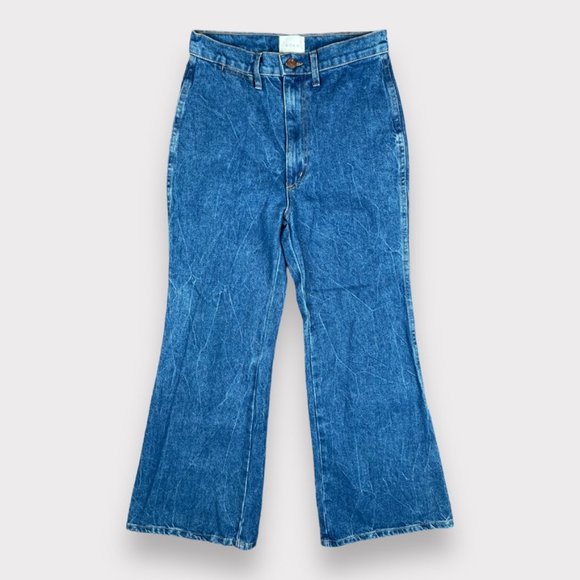 NWOT Doen Authentic Vintage Melody High Rise Flare Denim Jeans Women's Size 27 - Picture 8 of 16